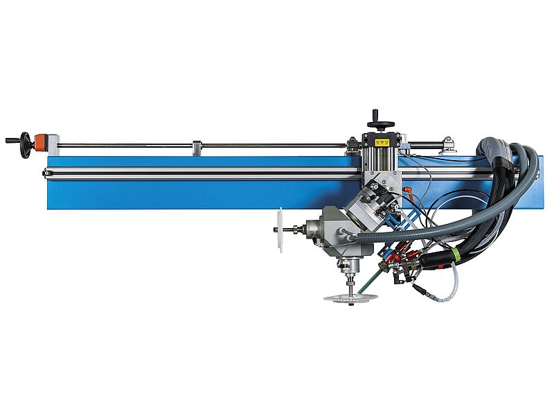 MarMax linear unit Changing device for spinning disc on a white background