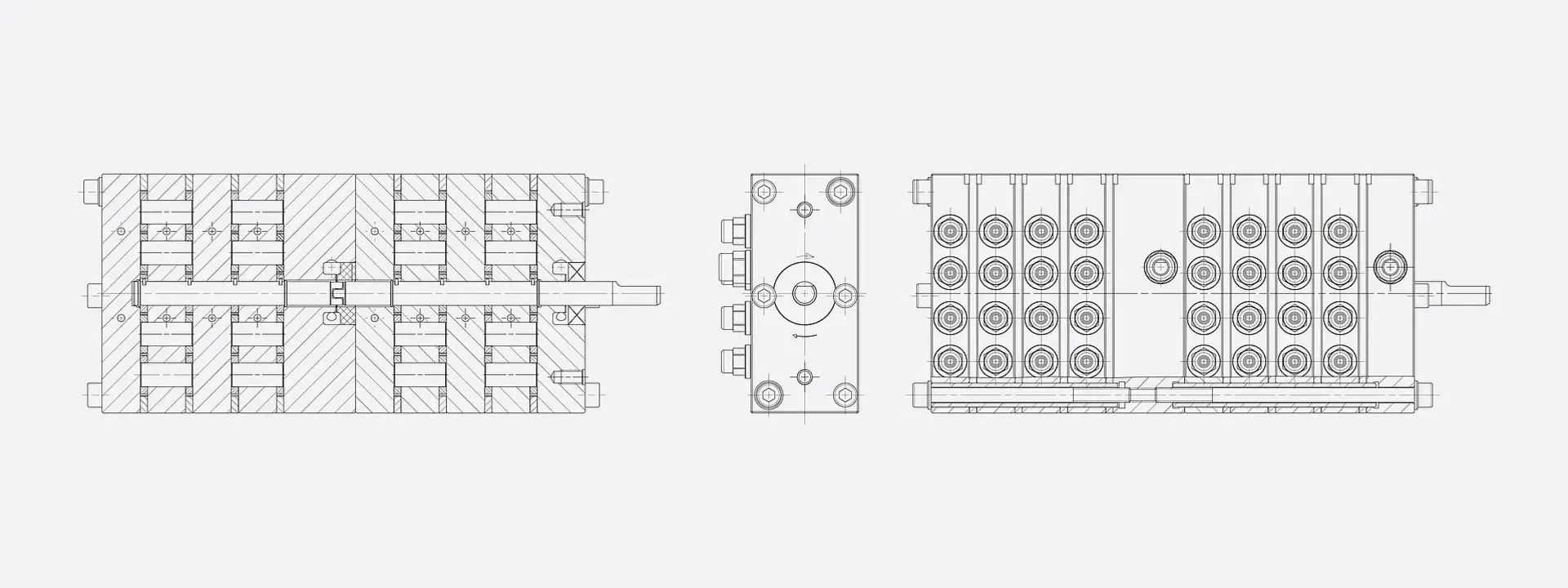 Sketch Spin Finish Metering Pump
