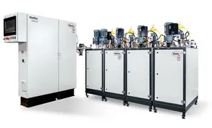 Übersicht einer Misch- und Dosier- Modulanlage von Mahr Unipre CM 60