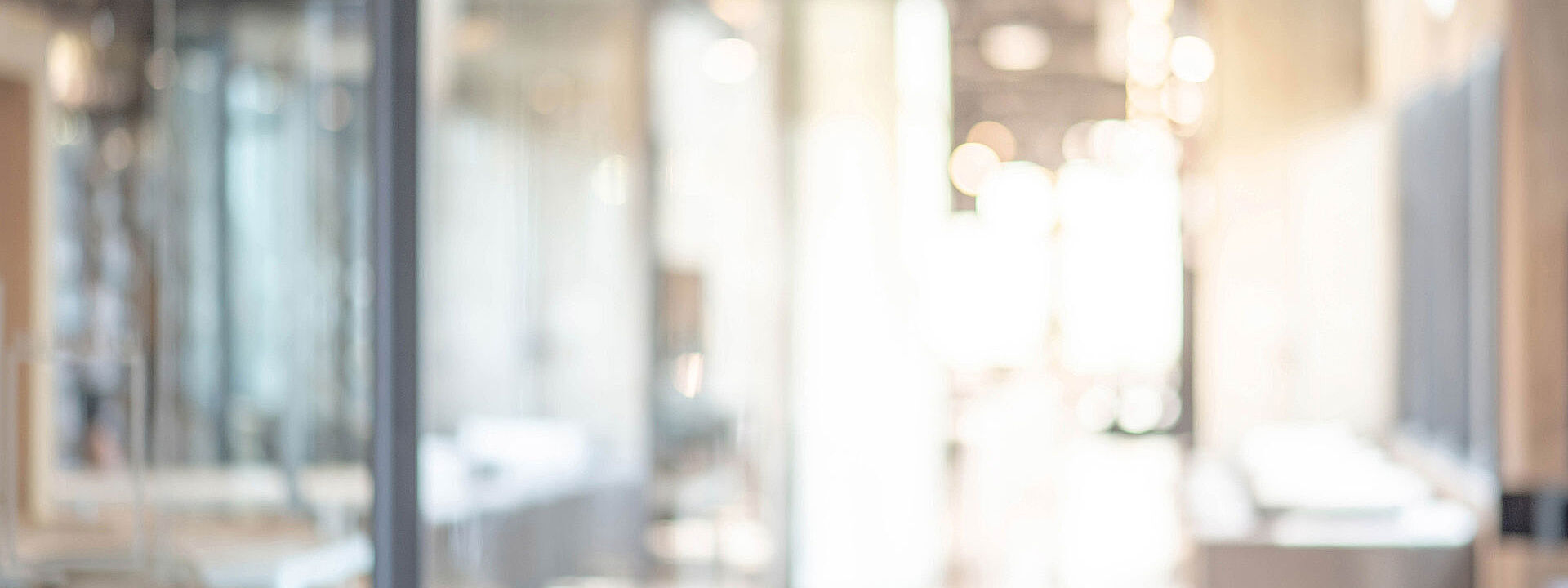 Blurred image of an office