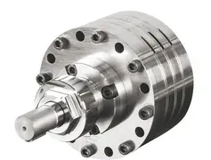 Planetenradpumpe auf weißem Hintergrund