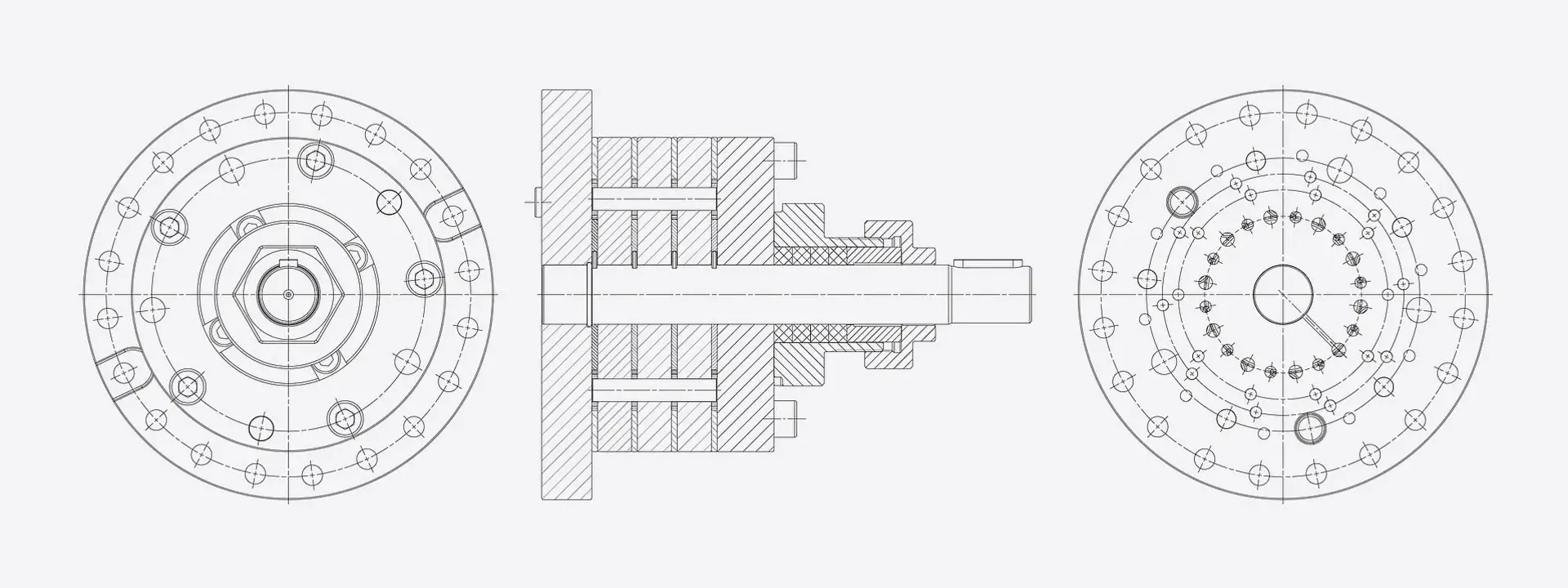 Sketch Planetary Spinning Pump